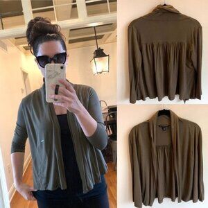 BANANA REPUBLIC Pleated Back Cardigan in Size XS
